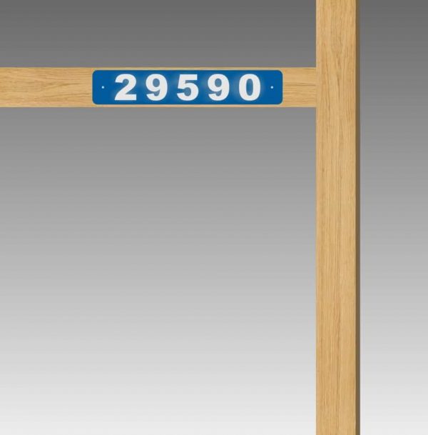 Rural Address Number Signs Reflective Canada